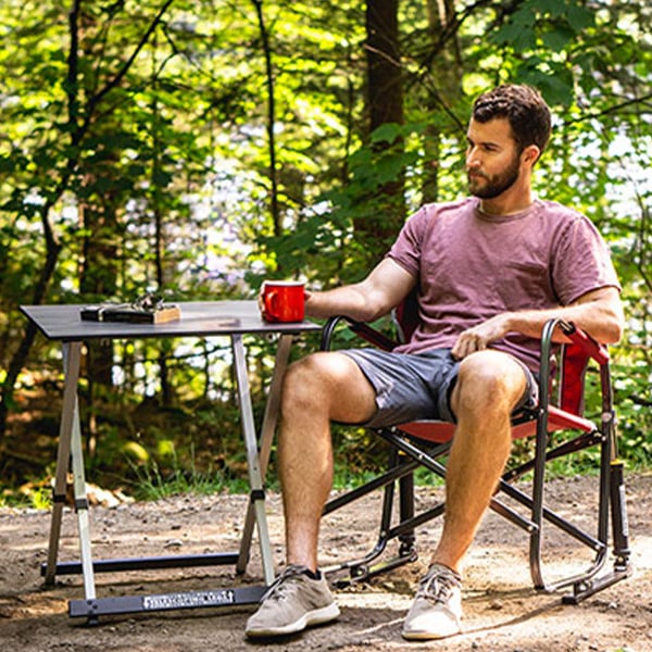 🎉Mother's Day Special Offer💝Buy 2 get 2 free💥GCI Outdoor Pack Away Portable Rocking Chair✅350-lb Weight Capacity