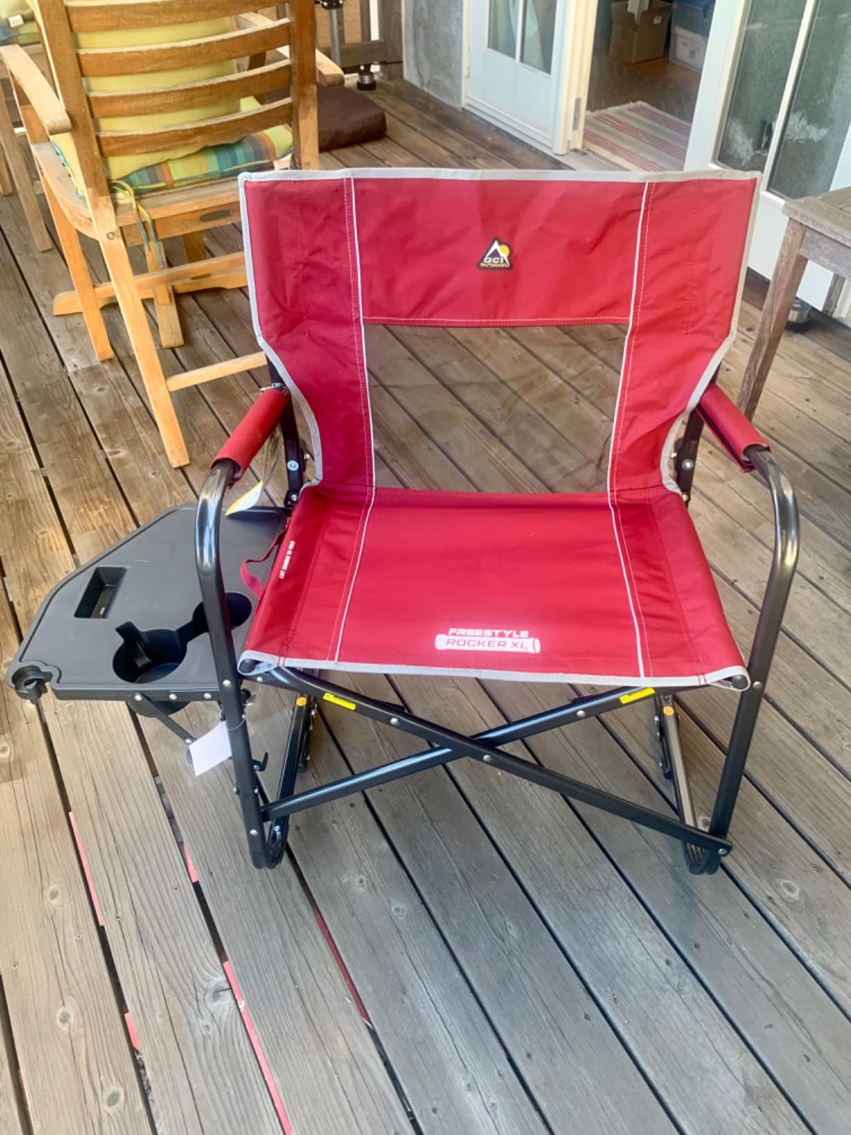 🎉Mother's Day Special Offer💝Buy 2 get 2 free💥GCI Outdoor Pack Away Portable Rocking Chair✅350-lb Weight Capacity
